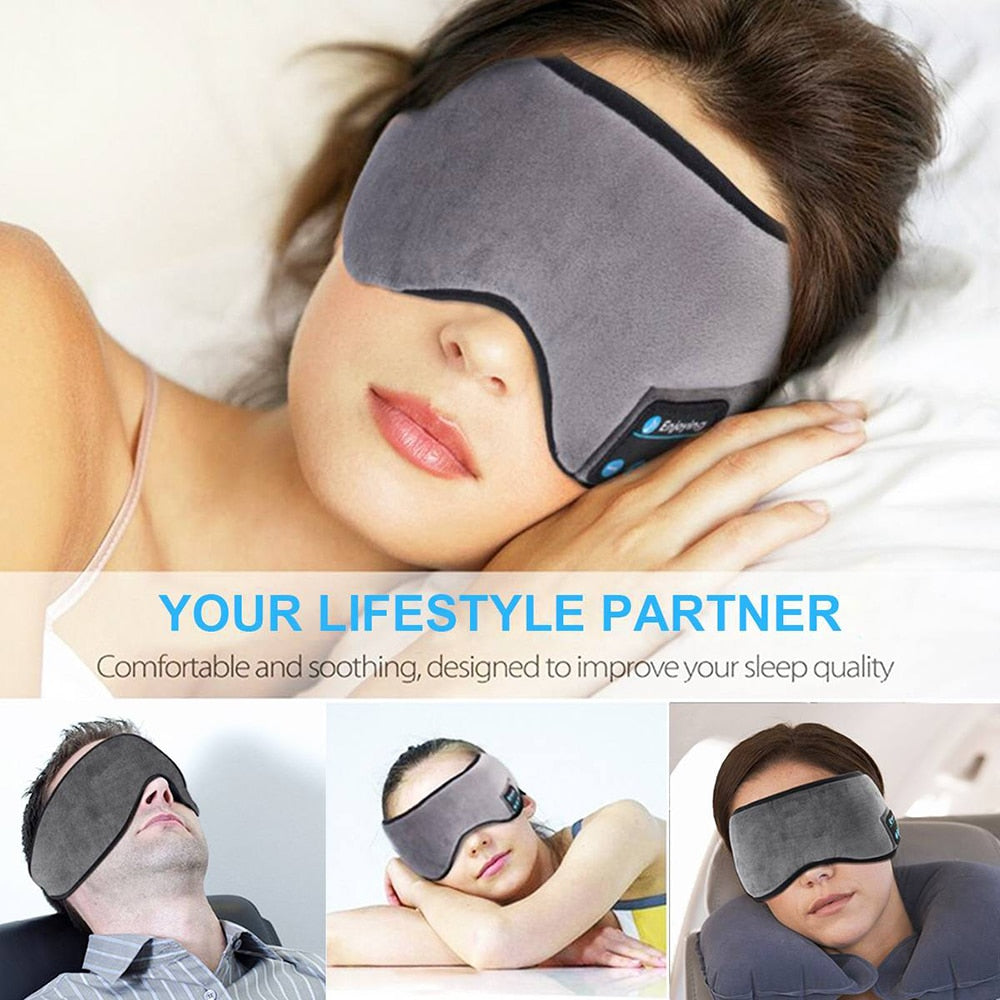 Eye Mask With Bluetooth For Sleeping