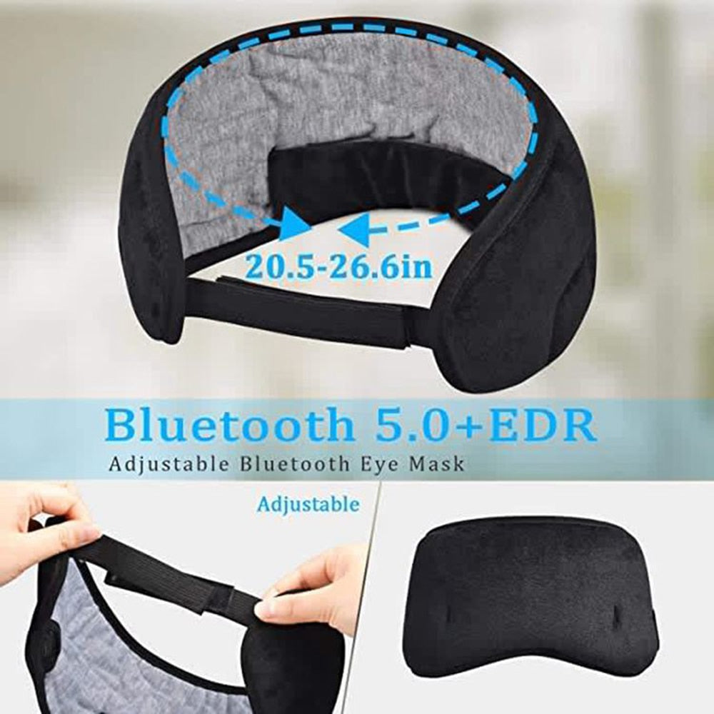 Eye Mask With Bluetooth For Sleeping